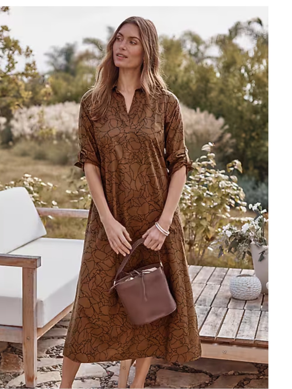 JJill Popover Shirtdress NWT~Med - Picture 7 of 11